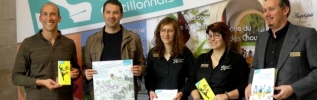 Nouvelles brochures, nouvelles cartes, nouveaux produits pour une destination 100% Pays Châtillonnais avec l'office du tourisme !